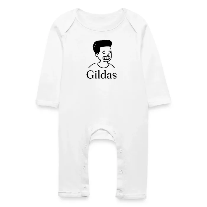 Grenouillère bébé personnalisée au prénom Gildas