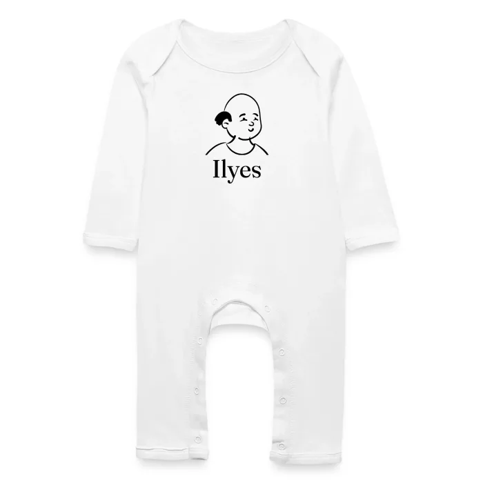 Grenouillère bébé personnalisée au prénom Ilyes