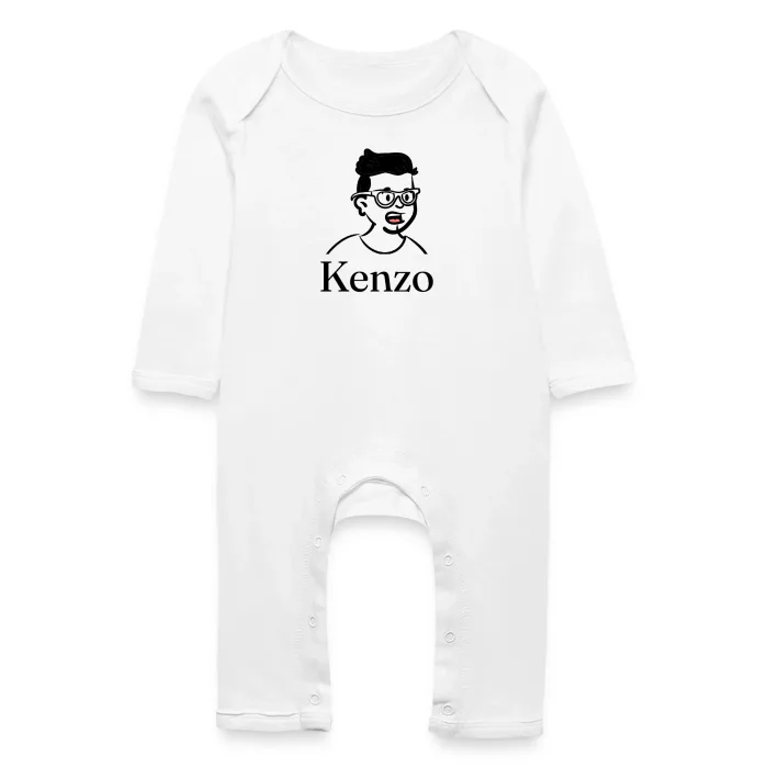 Grenouillère bébé personnalisée au prénom Kenzo