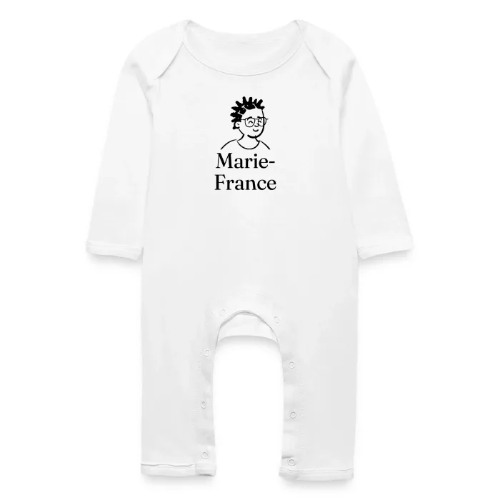 Grenouillère bébé personnalisée au prénom Marie-France