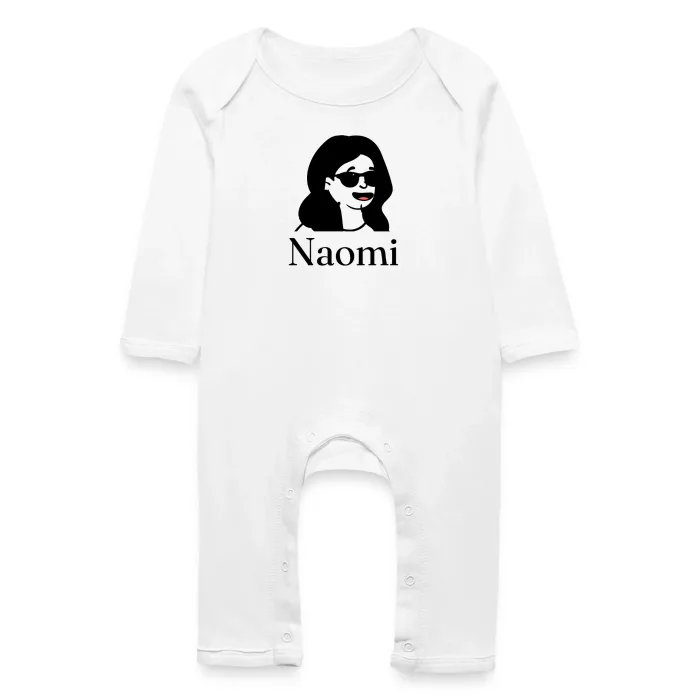 Grenouillère bébé personnalisée au prénom Naomi