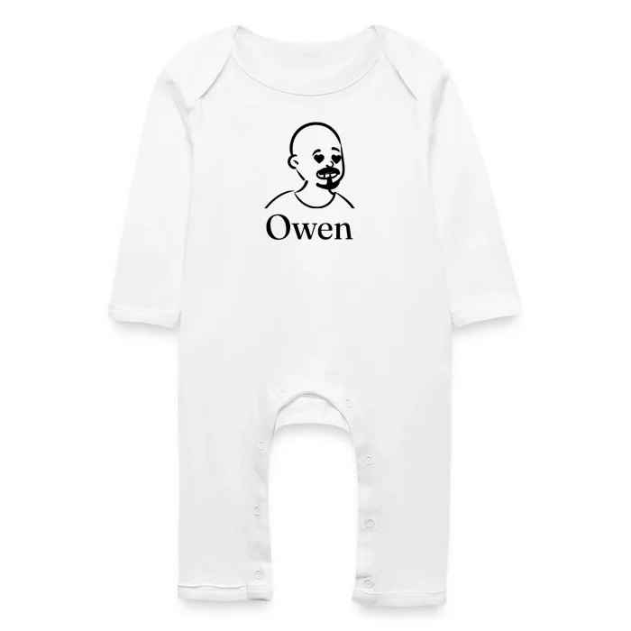 Grenouillère bébé personnalisée au prénom Owen