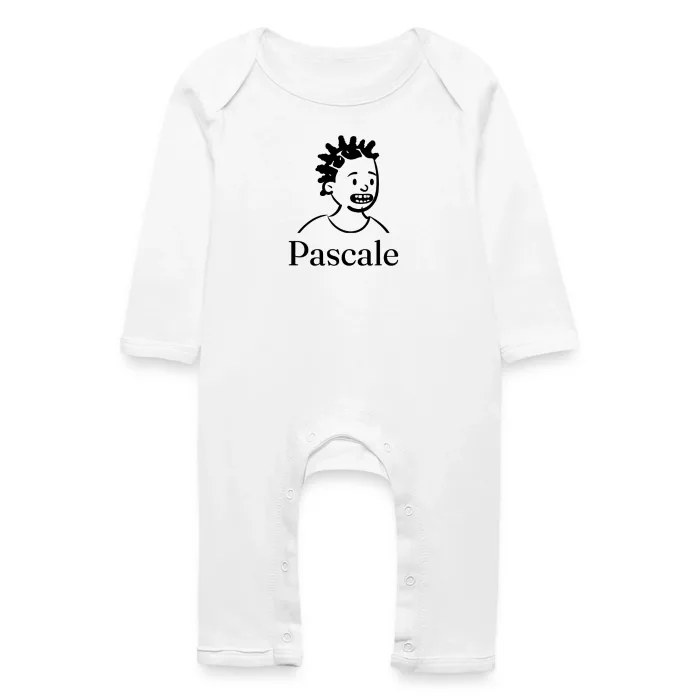 Grenouillère bébé personnalisée au prénom Pascale