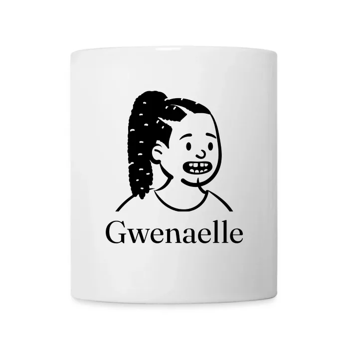 Mug personnalisé au prénom Gwenaelle