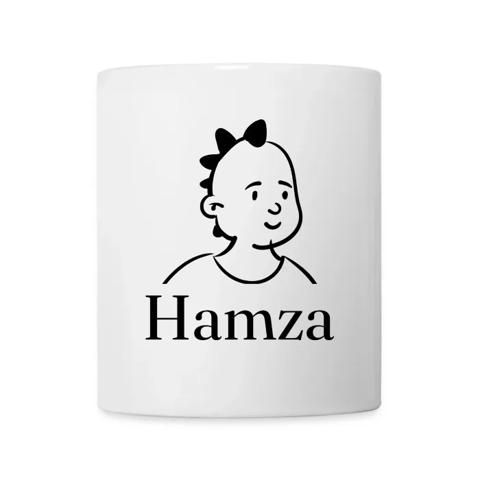 Mug personnalisé au prénom Hamza
