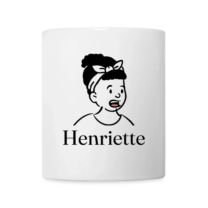 Mug personnalisé au prénom Henriette