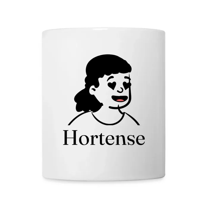 Mug personnalisé au prénom Hortense