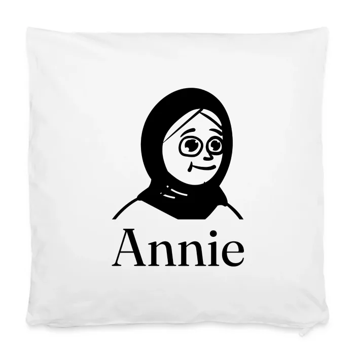 Housse de coussin personnalisée au prénom Annie
