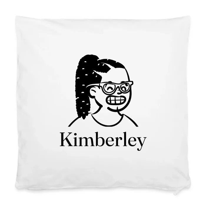 Housse de coussin personnalisée au prénom Kimberley