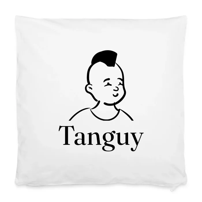 Housse de coussin personnalisée au prénom Tanguy