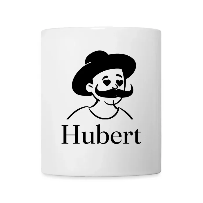Mug personnalisé au prénom Hubert