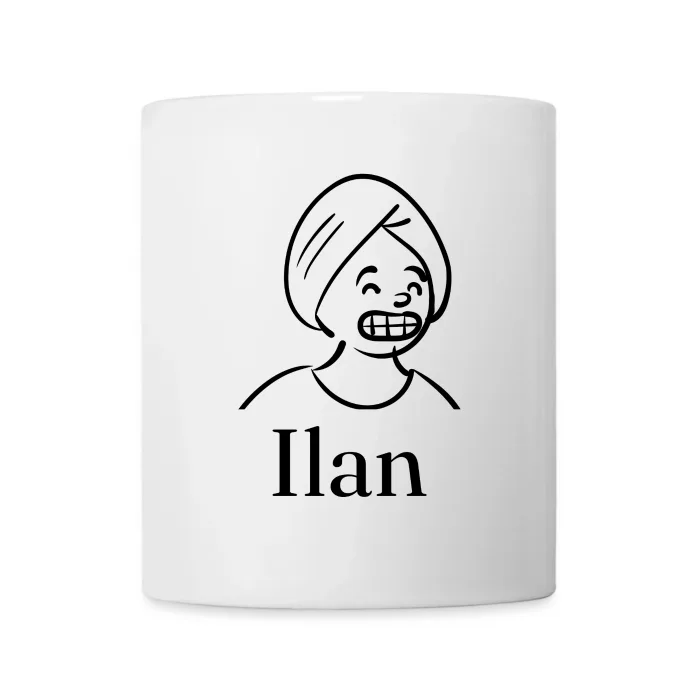 Mug personnalisé au prénom Ilan