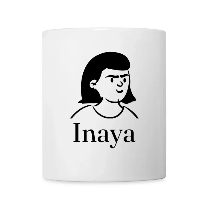 Mug personnalisé au prénom Inaya