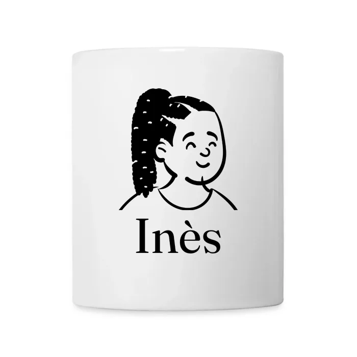 Mug personnalisé au prénom Inès