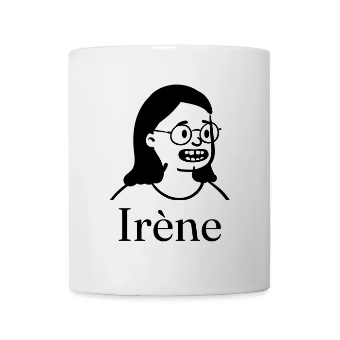 Mug personnalisé au prénom Irène