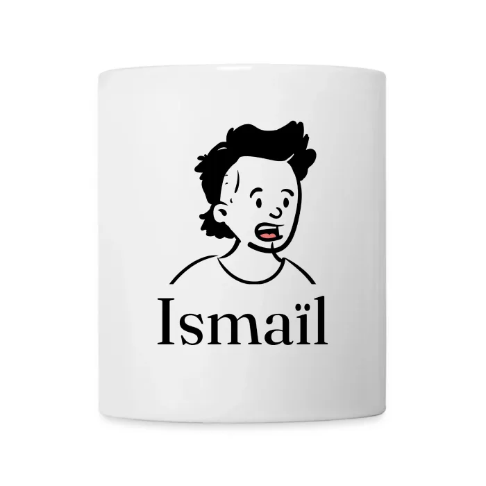 Mug personnalisé au prénom Ismaïl