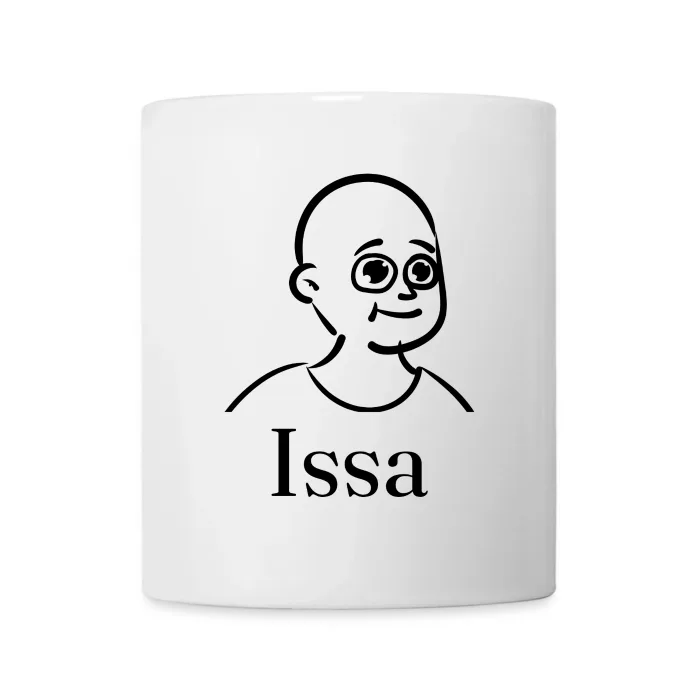 Mug personnalisé au prénom Issa