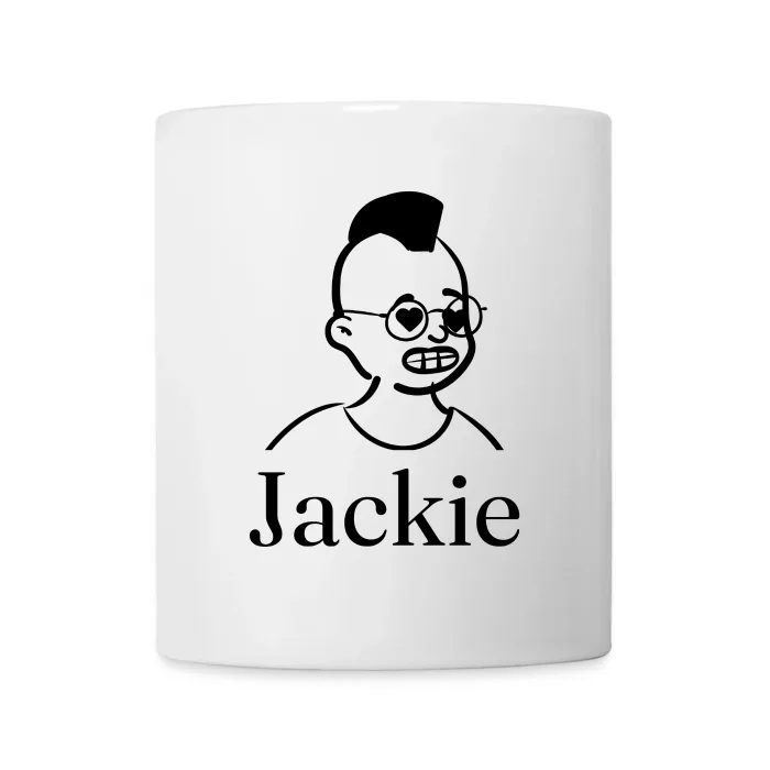 Mug personnalisé au prénom Jackie
