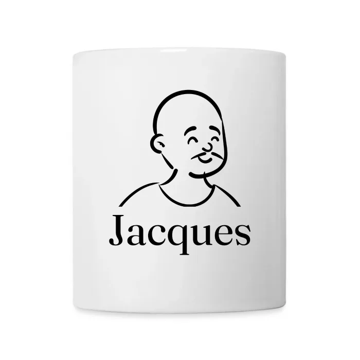 Mug personnalisé au prénom Jacques