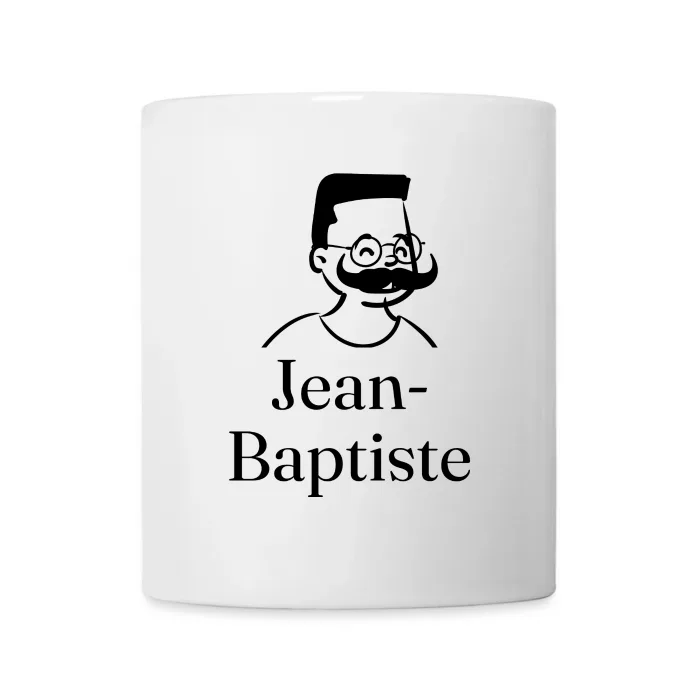 Mug personnalisé au prénom Jean-Baptiste