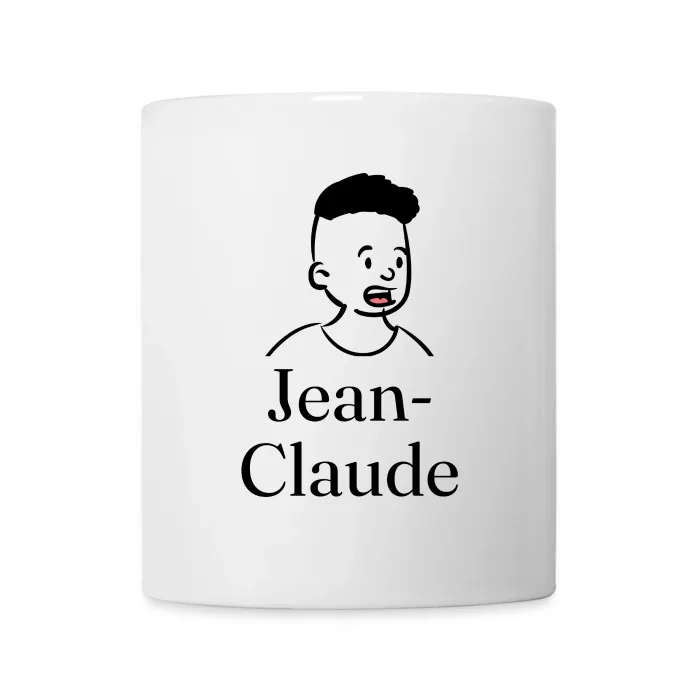 Mug personnalisé au prénom Jean-Claude