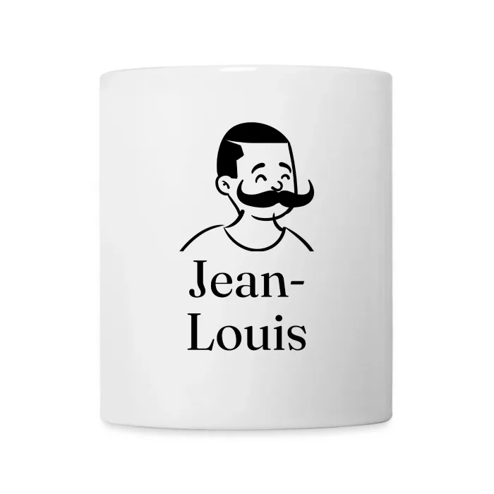 Mug personnalisé au prénom Jean-Louis