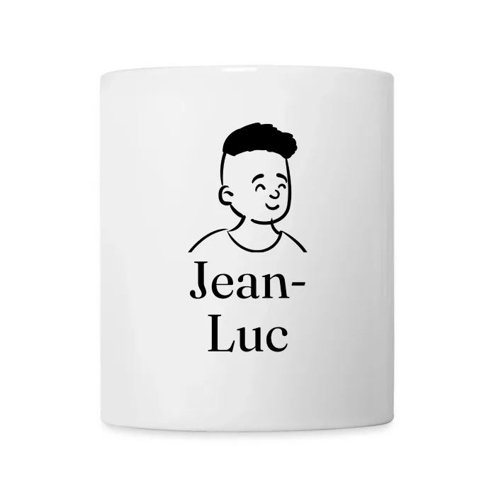 Mug personnalisé au prénom Jean-Luc