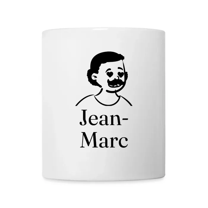 Mug personnalisé au prénom Jean-Marc