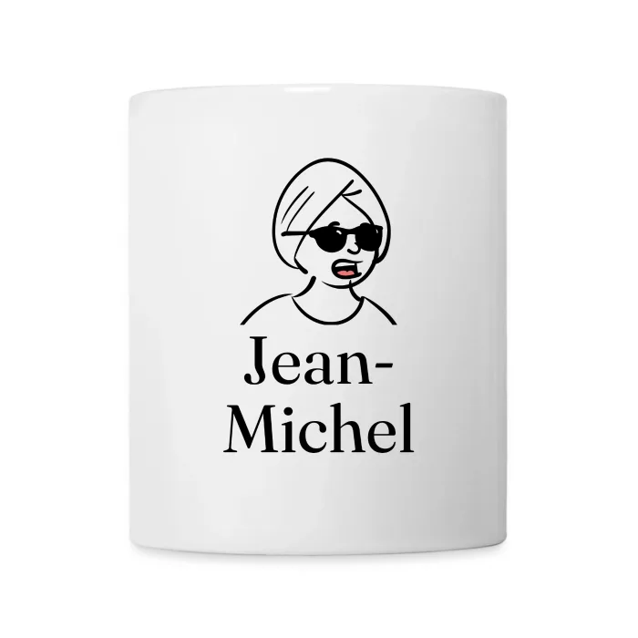 Mug personnalisé au prénom Jean-Michel