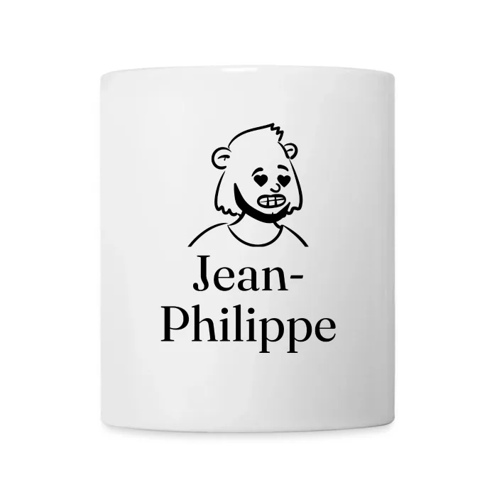 Mug personnalisé au prénom Jean-Philippe