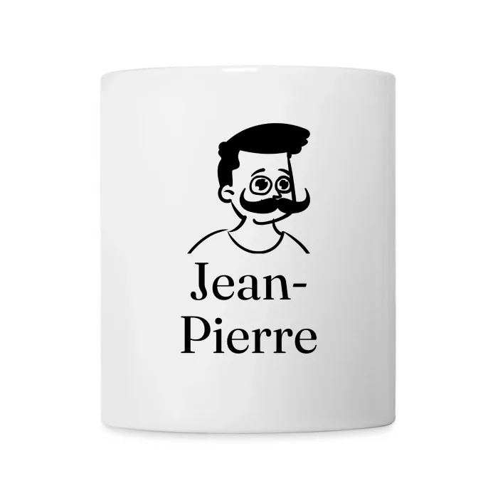 Mug personnalisé au prénom Jean-Pierre
