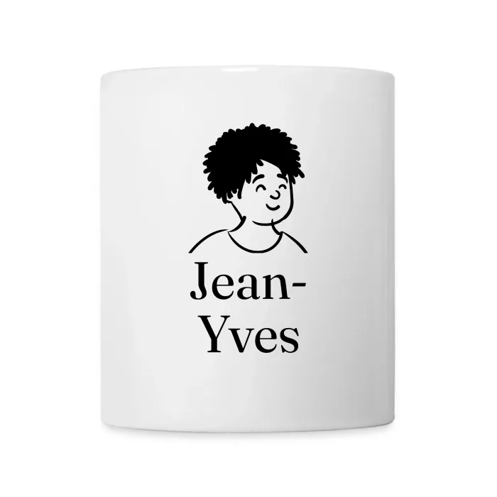 Mug personnalisé au prénom Jean-Yves