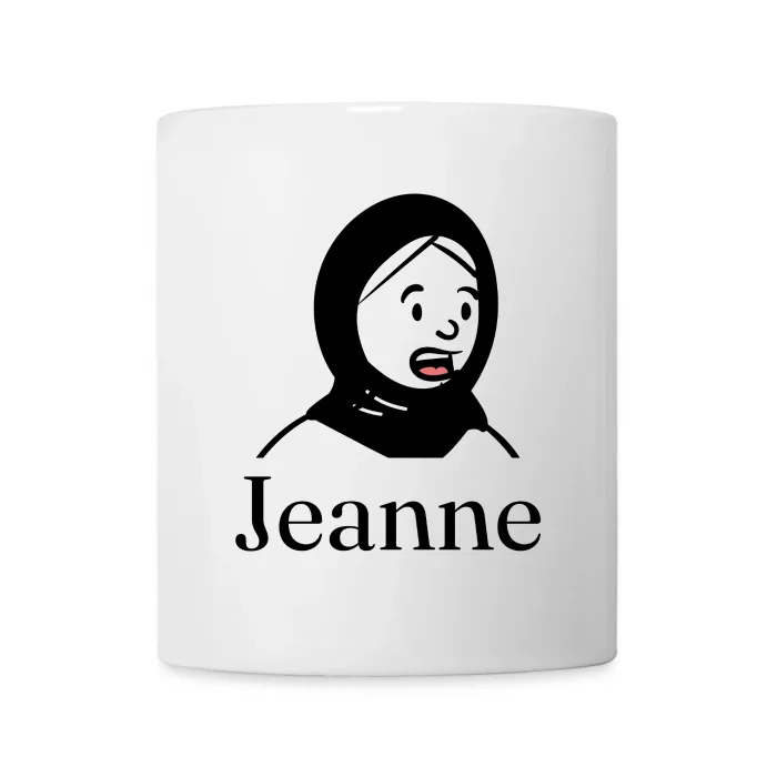 Mug personnalisé au prénom Jeanne
