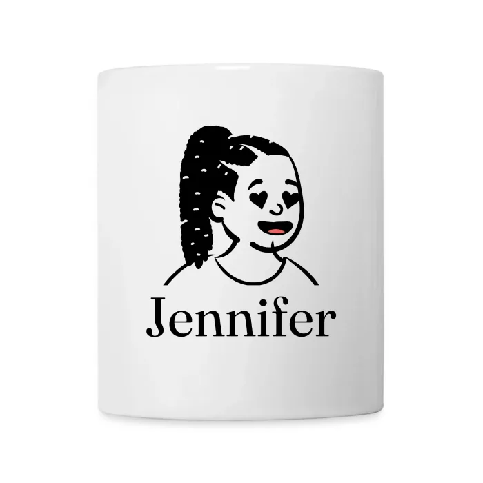 Mug personnalisé au prénom Jennifer