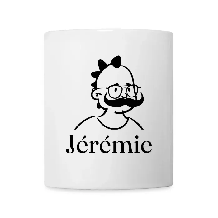Mug personnalisé au prénom Jérémie