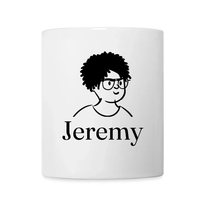 Mug personnalisé au prénom Jeremy