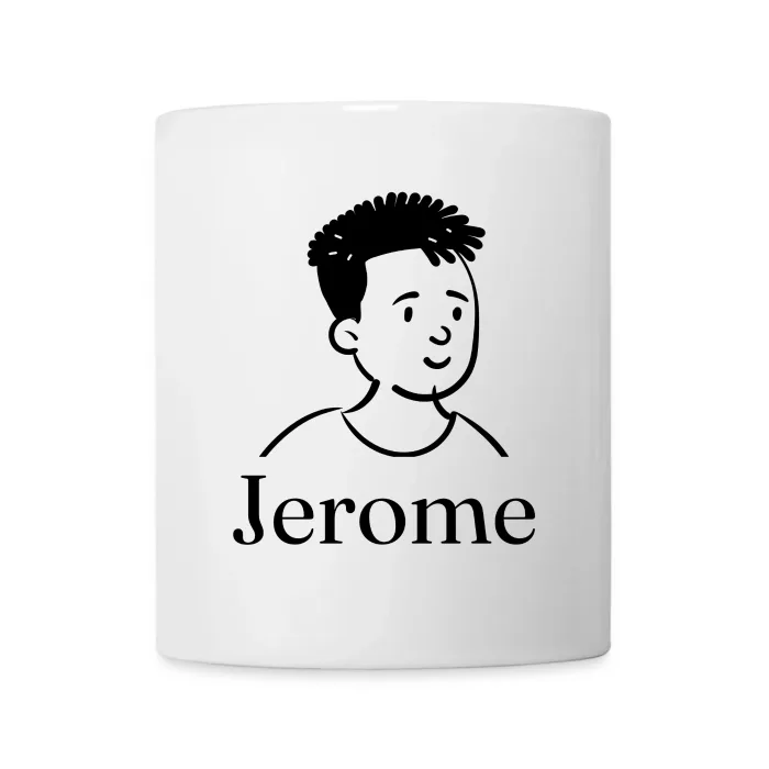 Mug personnalisé au prénom Jerome