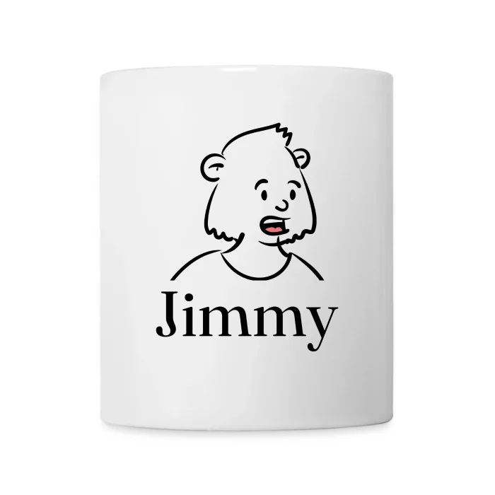 Mug personnalisé au prénom Jimmy