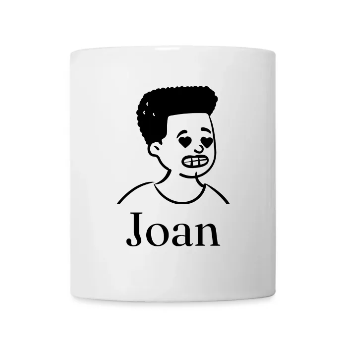 Mug personnalisé au prénom Joan