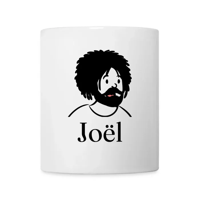 Mug personnalisé au prénom Joël