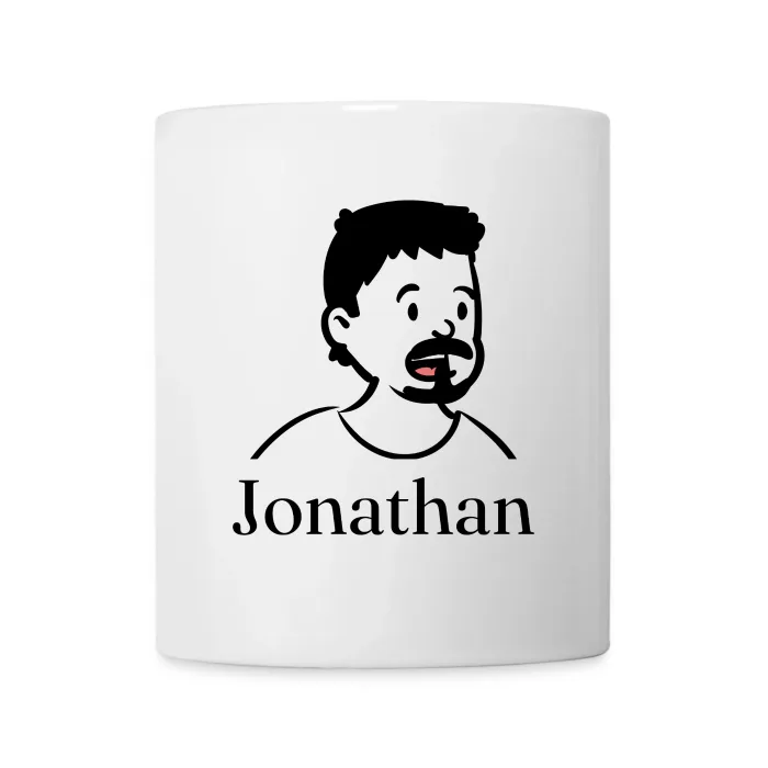 Mug personnalisé au prénom Jonathan