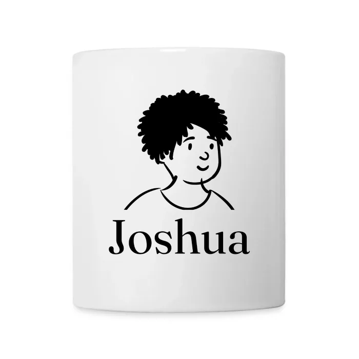 Mug personnalisé au prénom Joshua