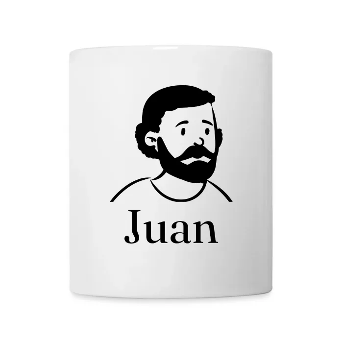 Mug personnalisé au prénom Juan