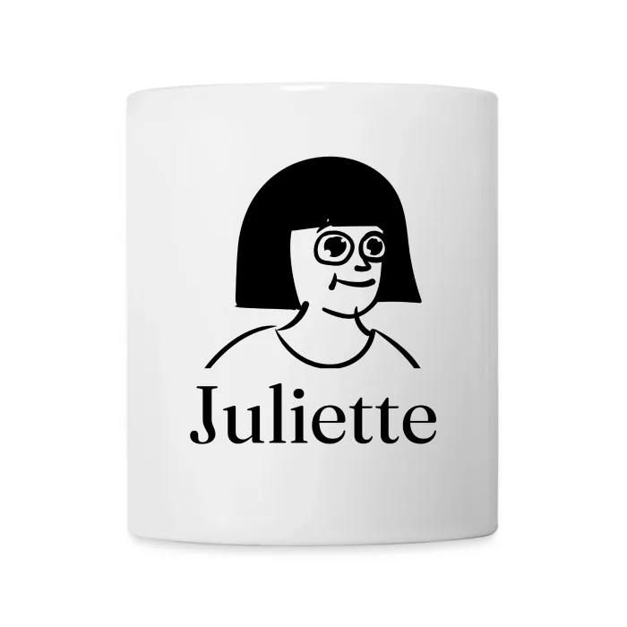 Mug personnalisé au prénom Juliette