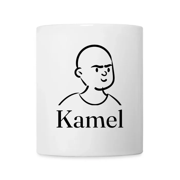 Mug personnalisé au prénom Kamel