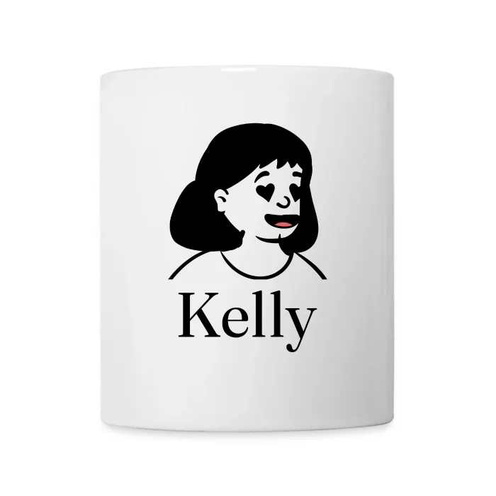 Mug personnalisé au prénom Kelly