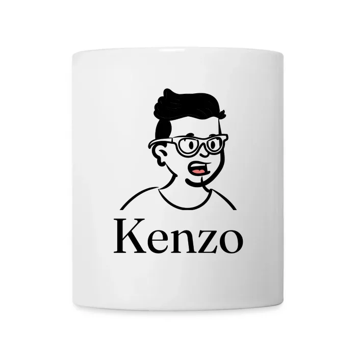 Mug personnalisé au prénom Kenzo