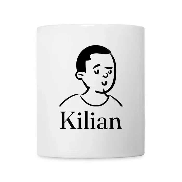 Mug personnalisé au prénom Kilian