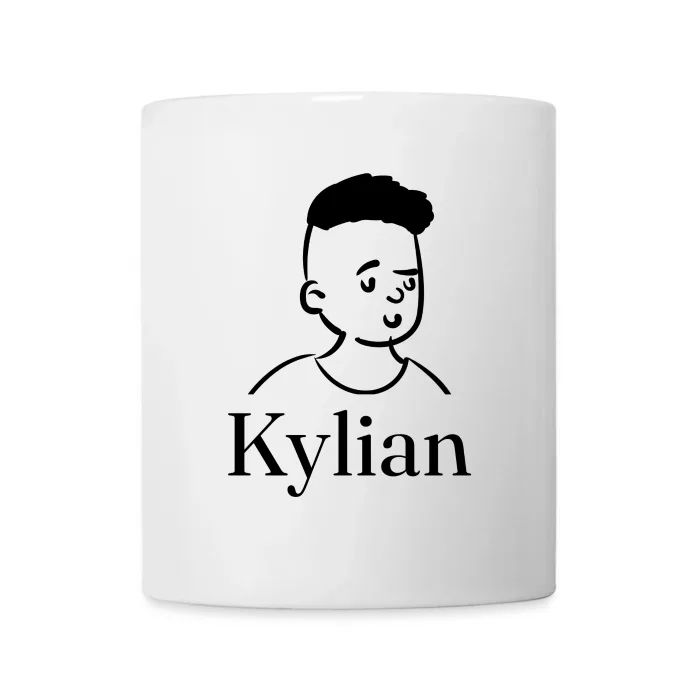 Mug personnalisé au prénom Kylian