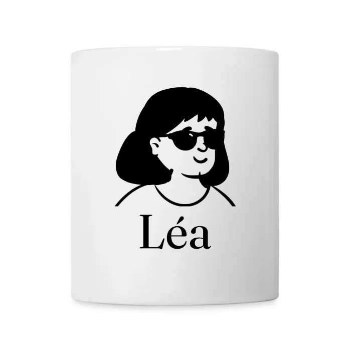 Mug personnalisé au prénom Léa